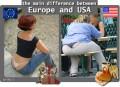 People Differences between Europe and US Girls